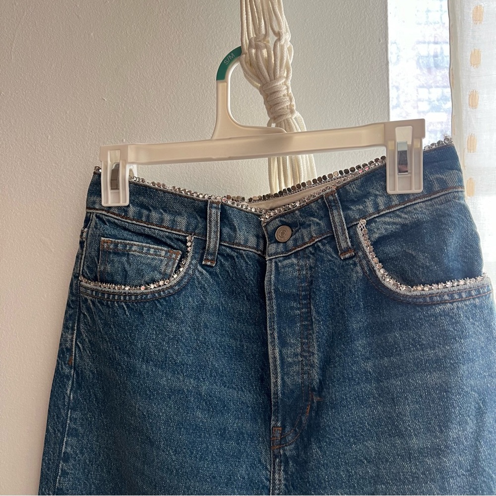 Reformation Stardust High Rise Straight Jeans
